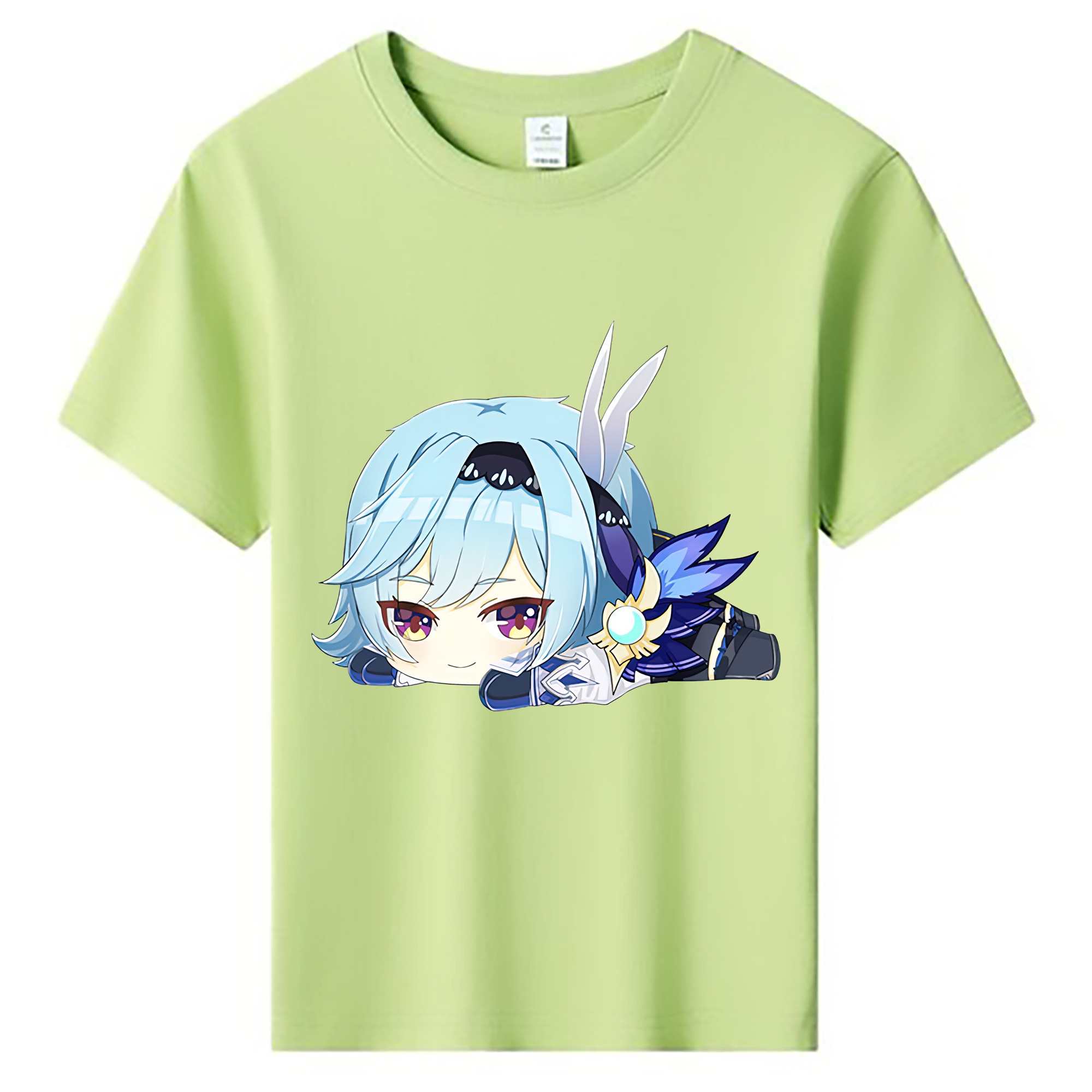 げんし神 优菈 ゆうら genshin Yūra 綿100％キッズTシャツ（フロントプリント）